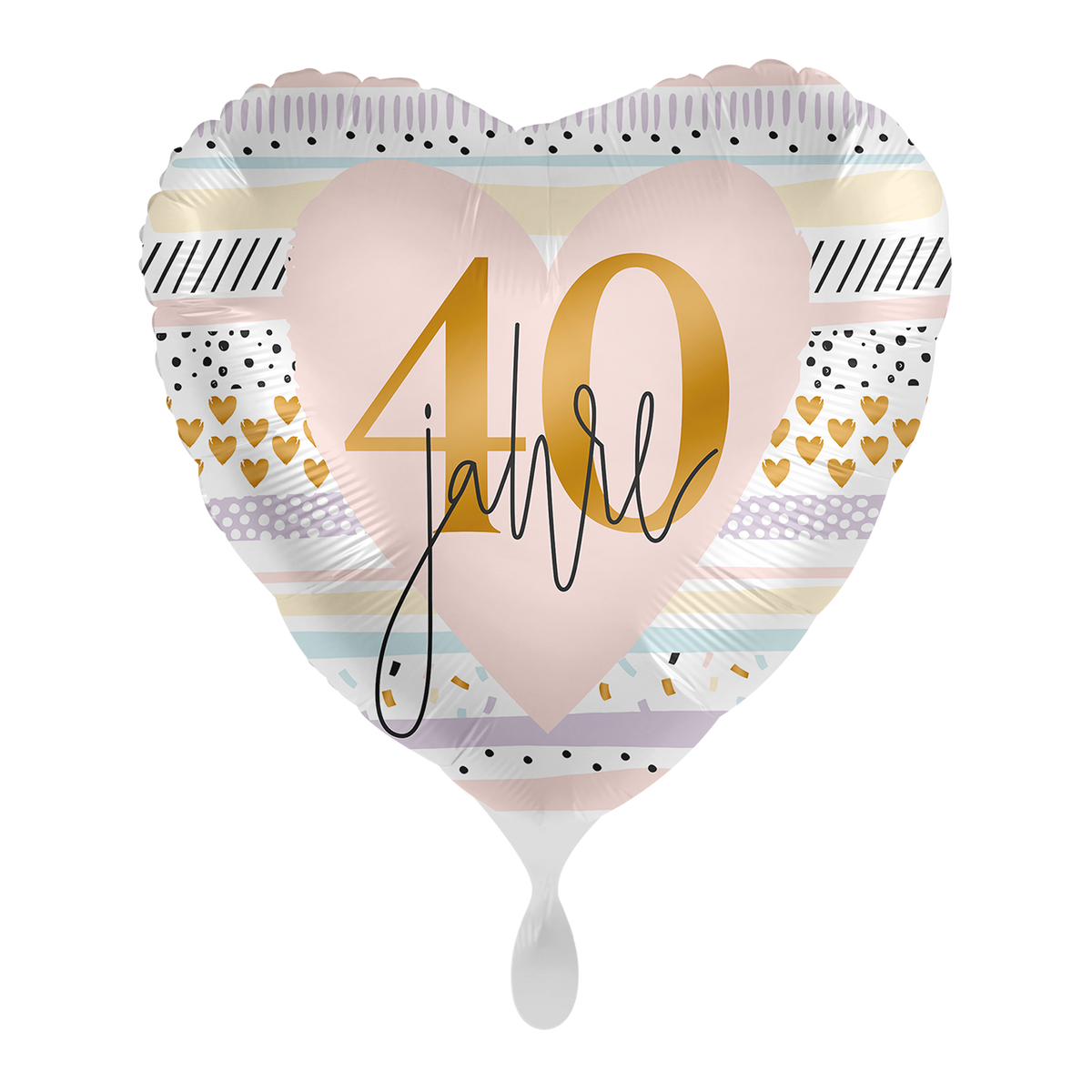 1 Ballon - Creamy Blush 40 - NED