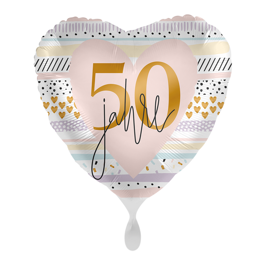 1 Ballon - Creamy Blush 50 - DEU