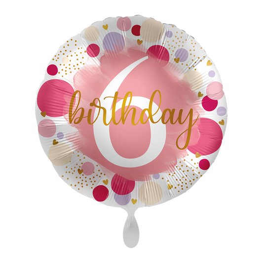 1 Ballon - It's sweet to be Six - NL