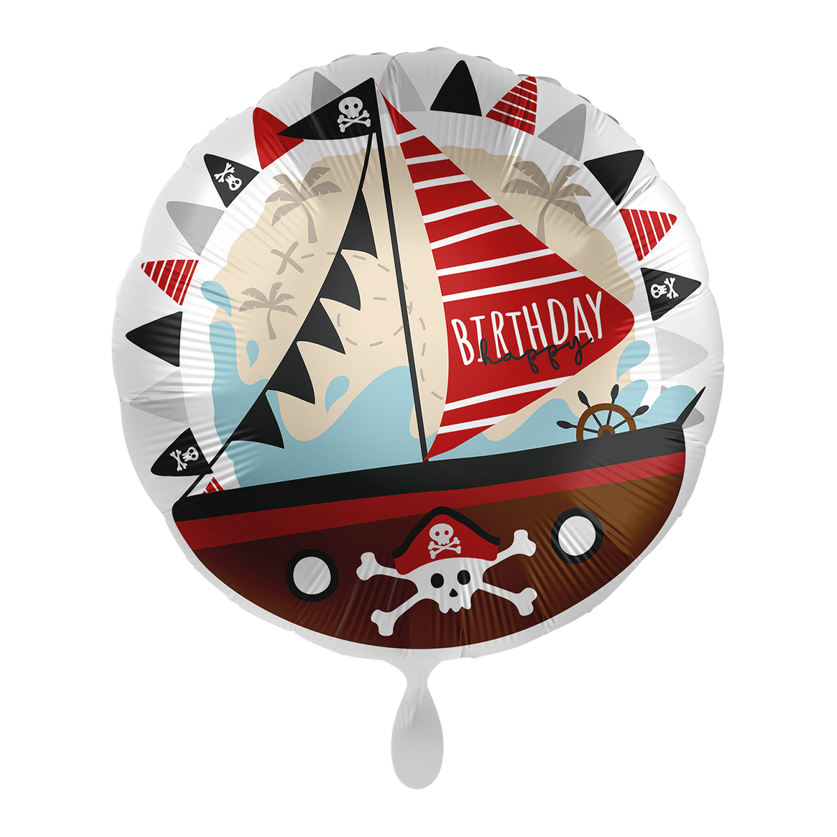 1 Ballon - Le navire en vue - FR