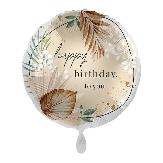 1 Ballon - Bohemian Birthday - FRA