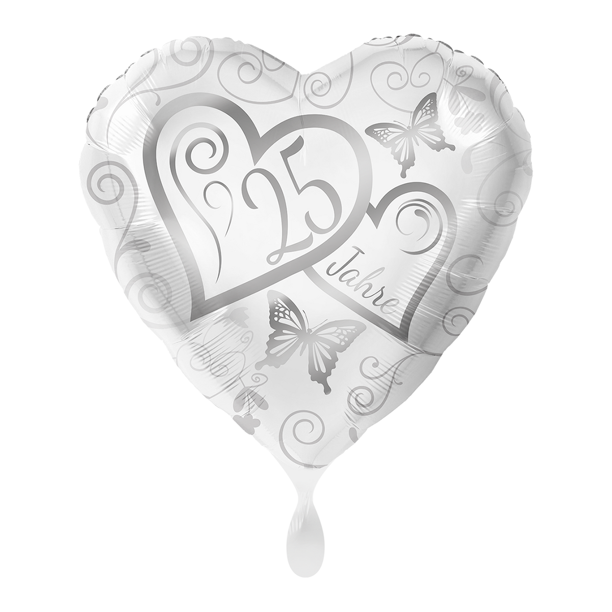1 ballon - cœurs 25 ans