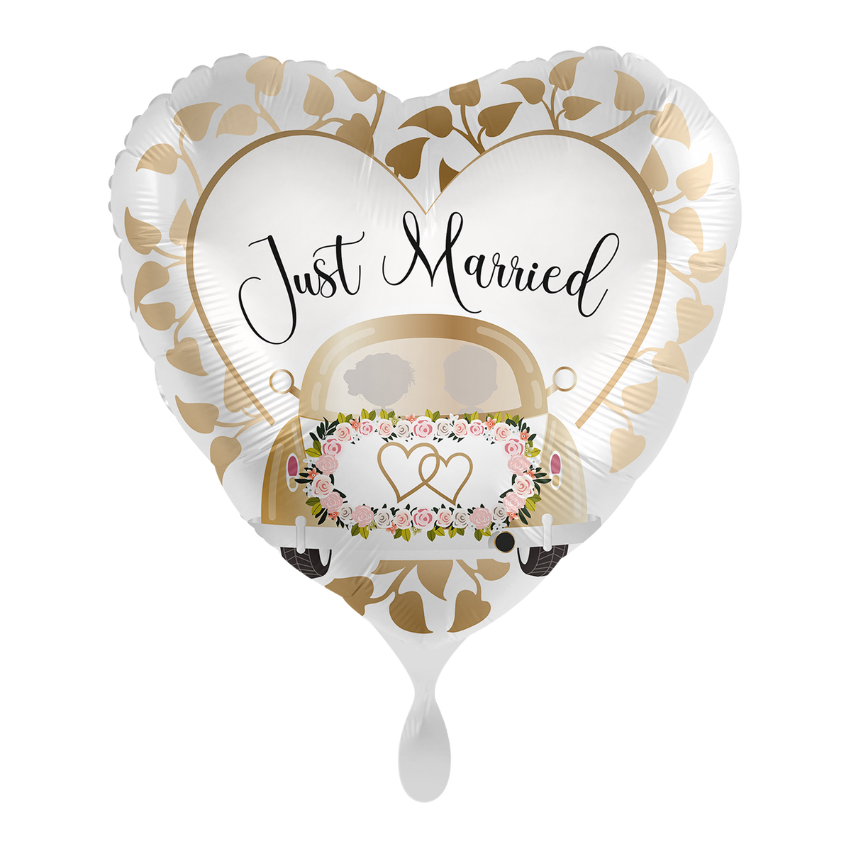 1 Ballon - Just Married Weddingcar - NL