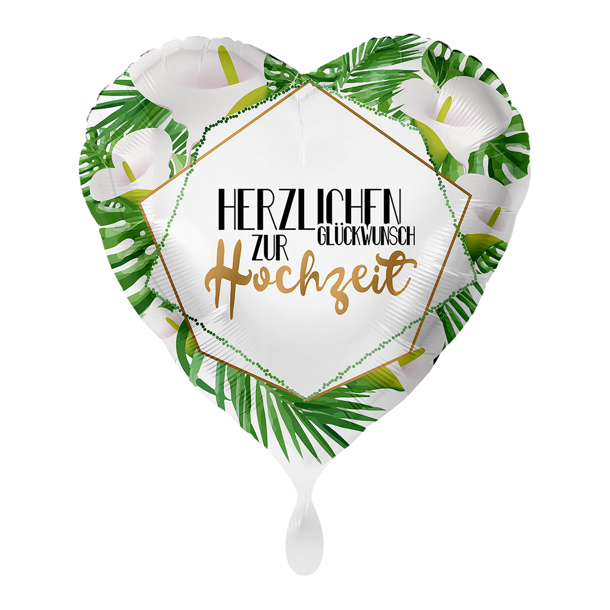 1 Ballon - Félicitations pour le mariage Moderne