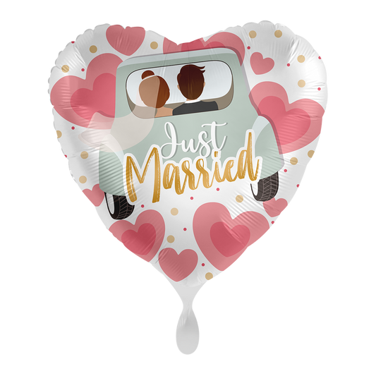 1 Ballon - Just Married Auto - FR