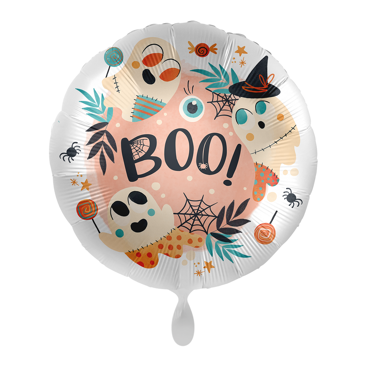 1 Ballon - Trick or Treat Ghosts - ENG