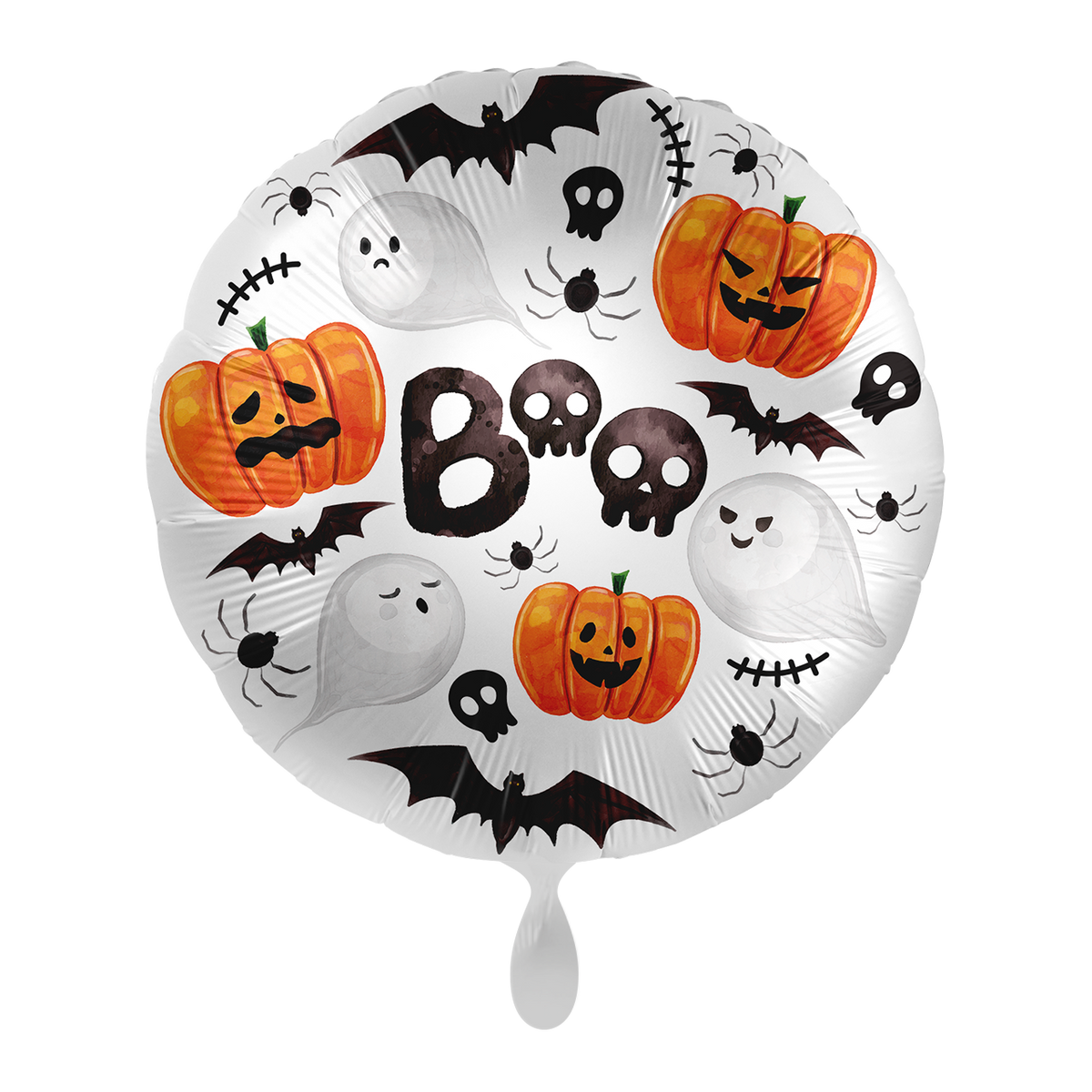 1 Ballon - Citrouilles Boo - FR