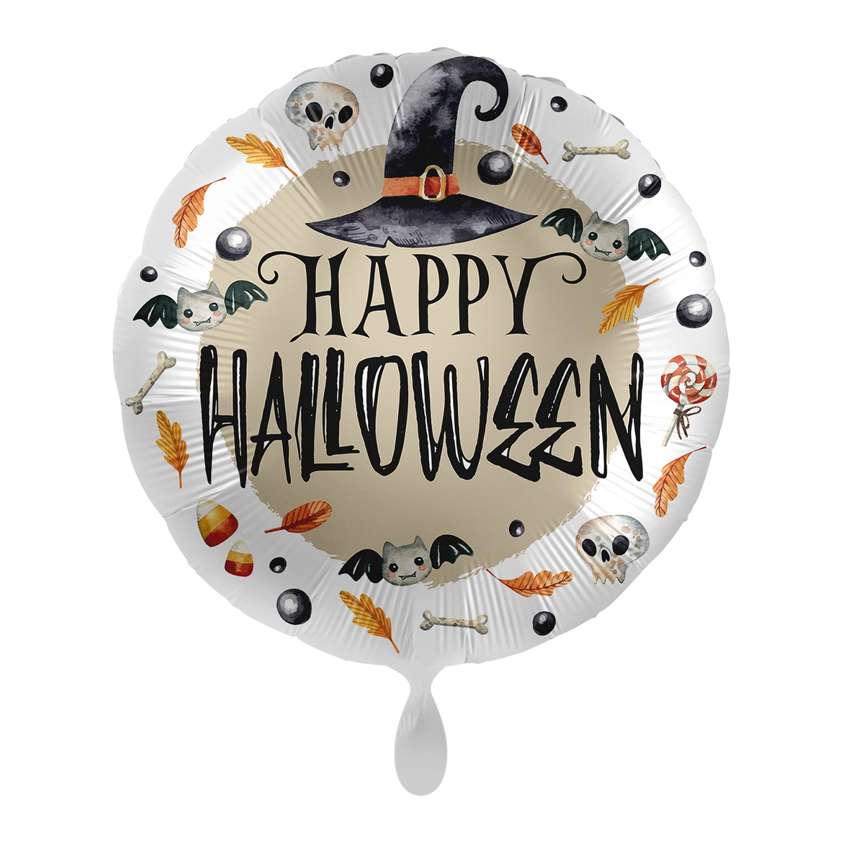 1 Ballon - Heksenhoed Halloween - NLD