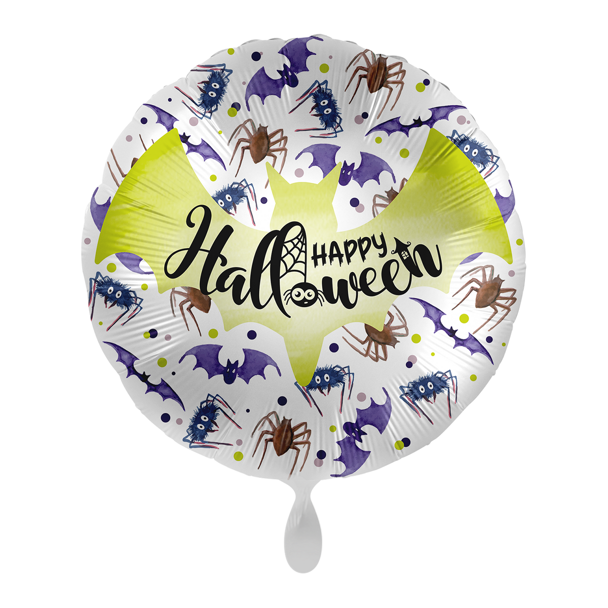 1 ballon - araignées et chauves-souris - FRA
