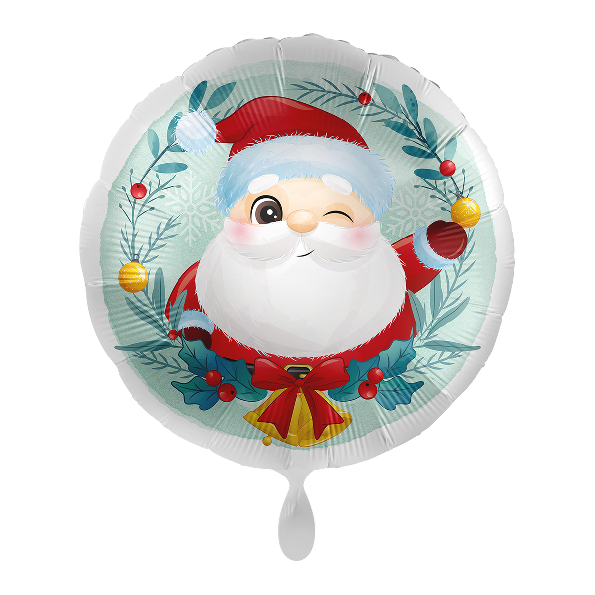 1 Ballon - Le père Noël pinceur - UNI