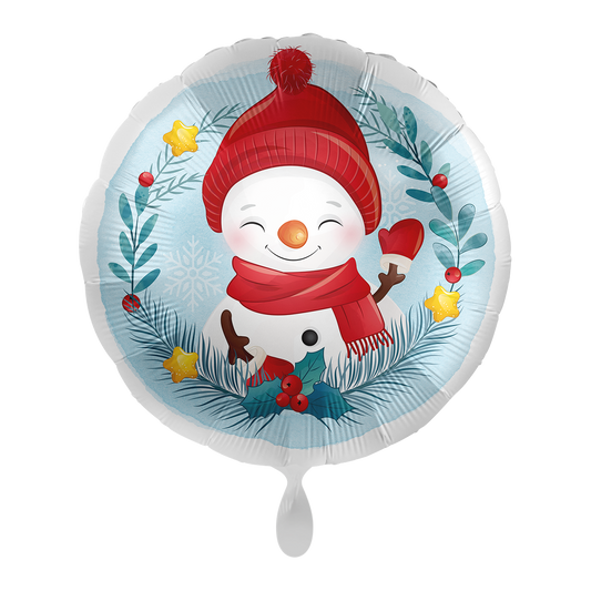 1 Ballon - Bonhomme de Neige Agitant - UNI