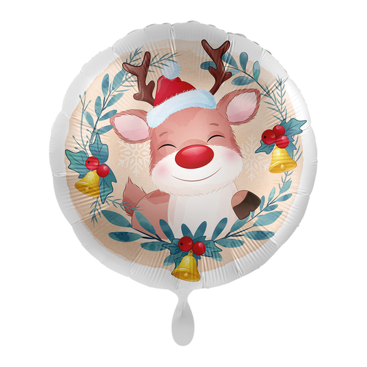 1 Ballon - Renne souriant - UNI