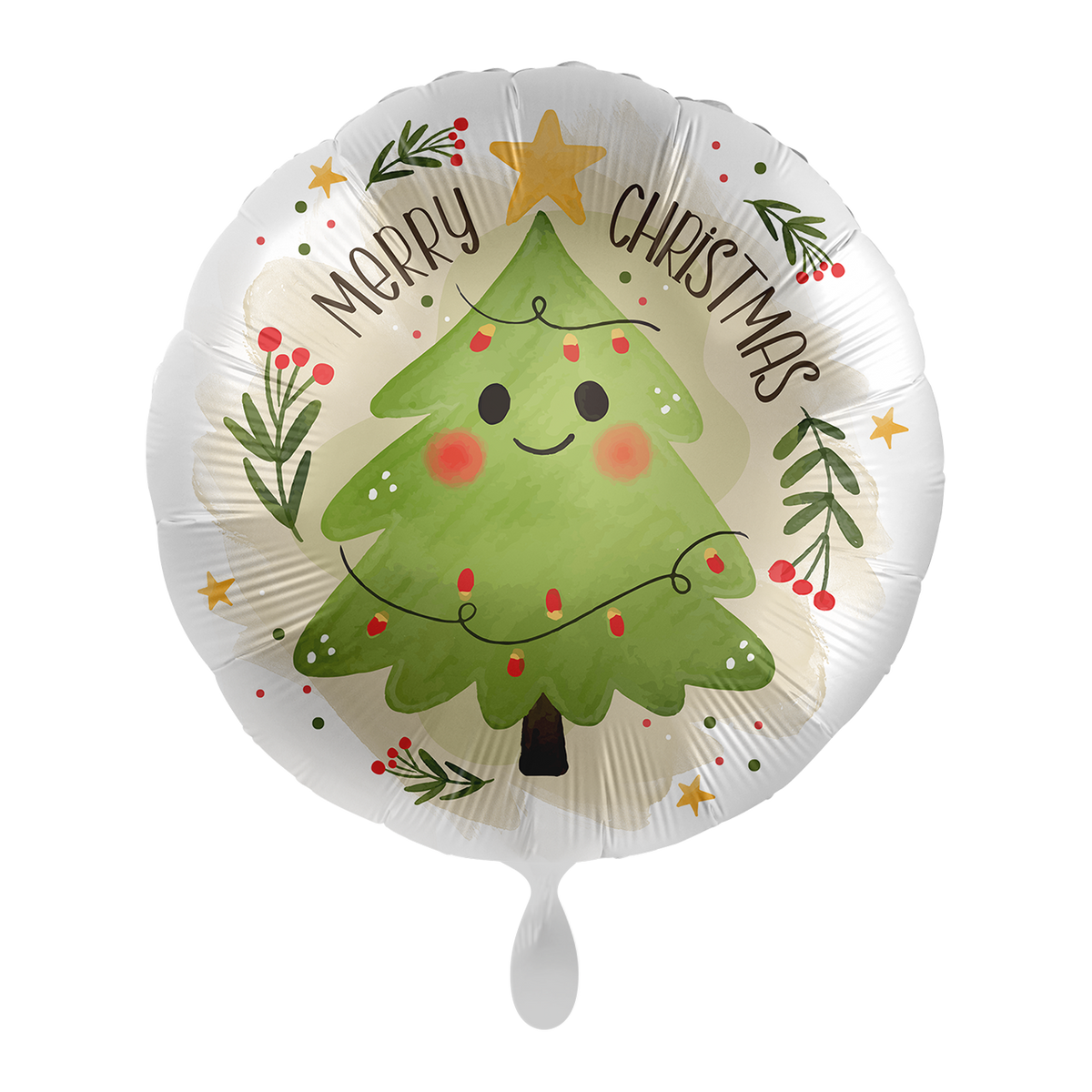1 Ballon - Joyeux Arbre de Noël - FR