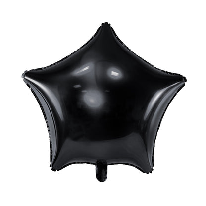 1 Ballon - Étoile - Noir
