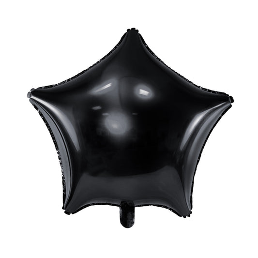 1 Ballon - Étoile - Noir