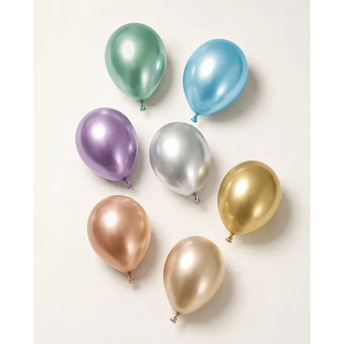 50 ballonnen - Ø 12cm - Glanzend - Violet