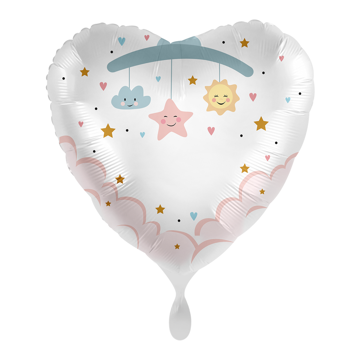 1 Ballon - Personalise IT - Hi Baby - FRA