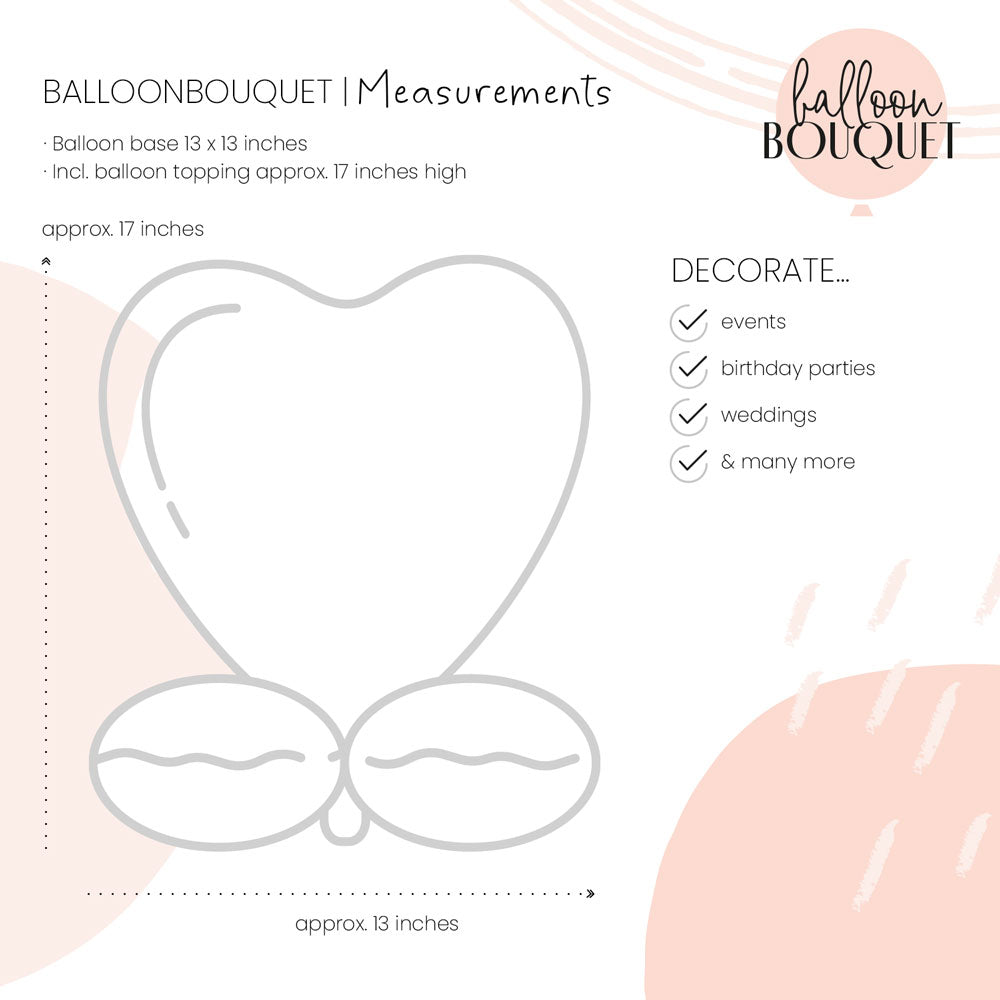 1 Bouquet de ballons - Celebrate Pastel - ENG