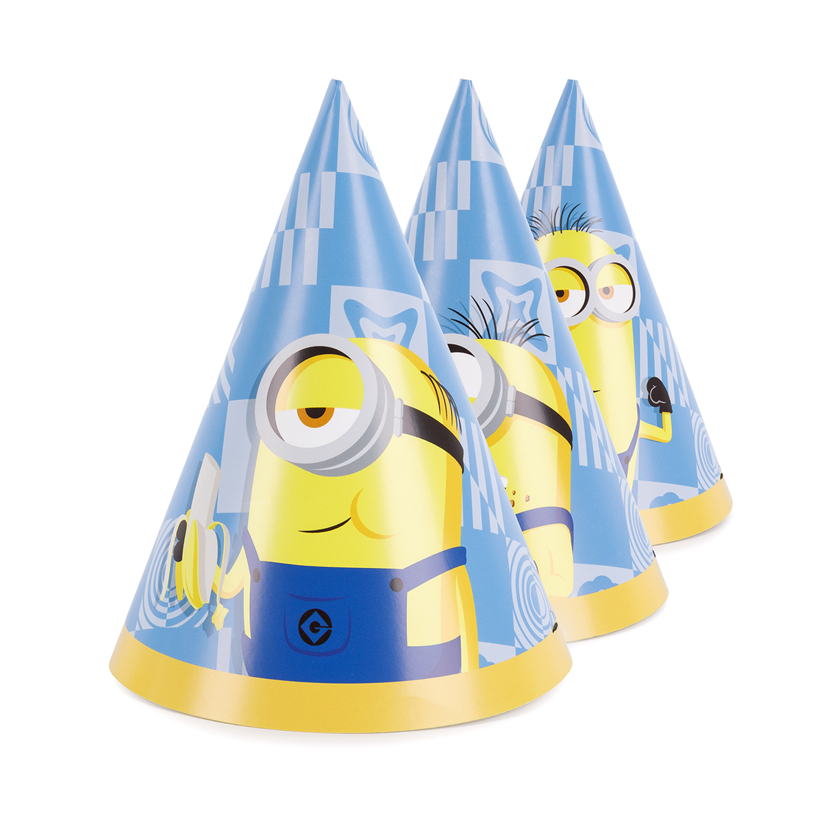 6 Feestmutsjes - Minions