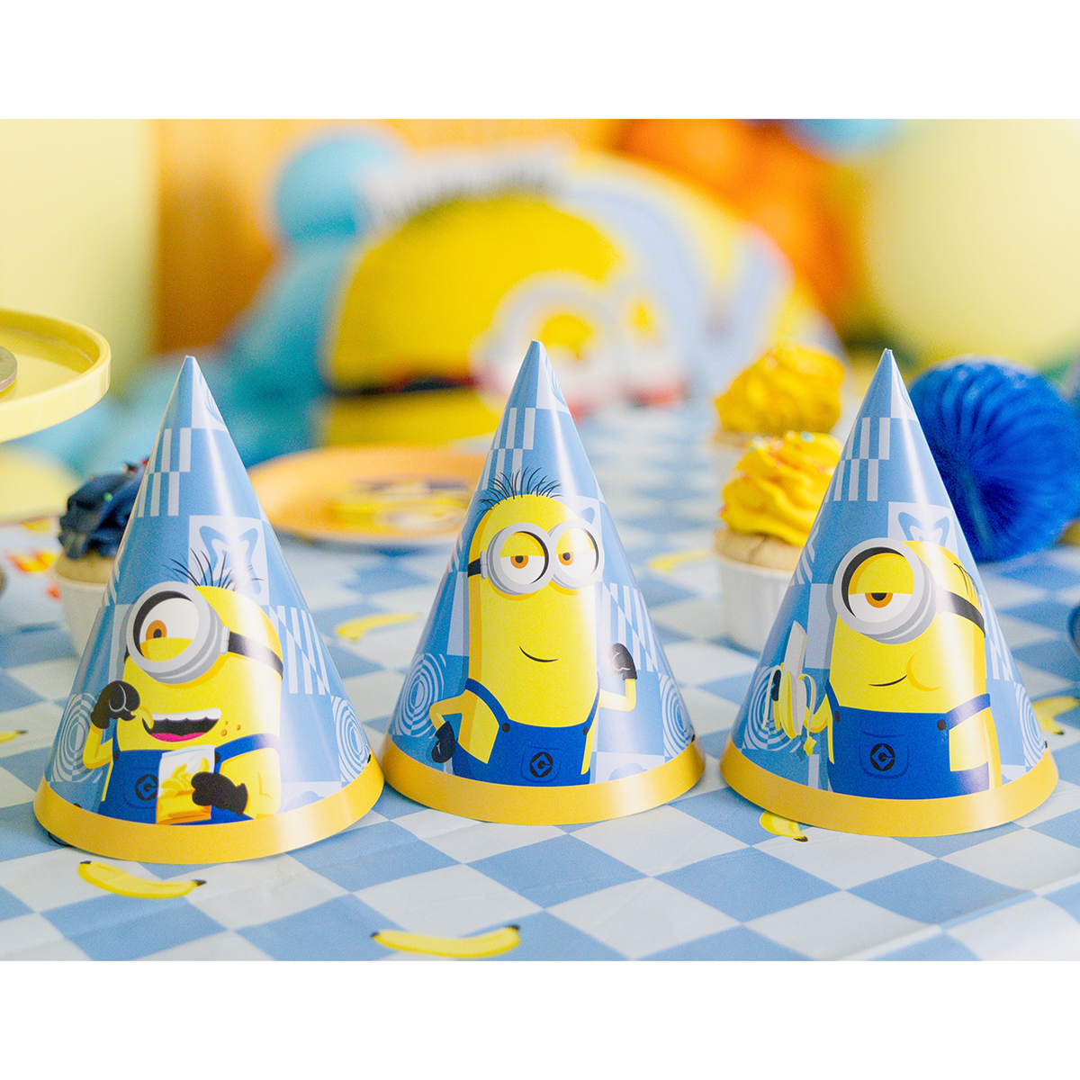 6 Feestmutsjes - Minions
