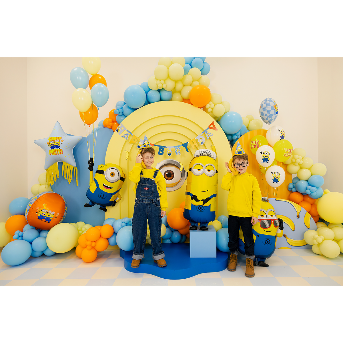 6 Feestmutsjes - Minions