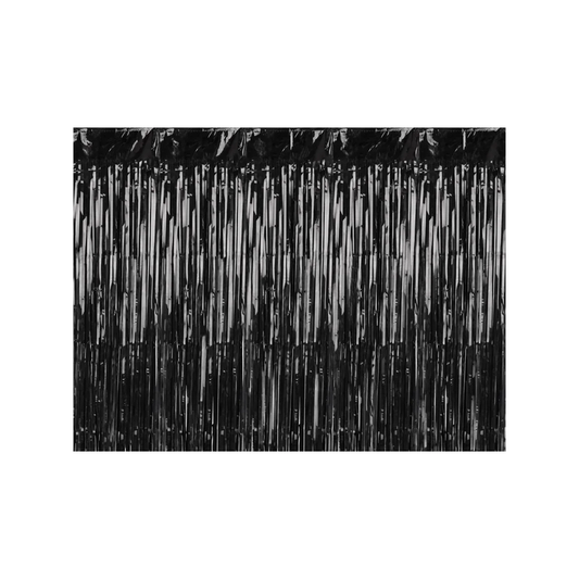 1 rideau de fête - Noir 100x200cm