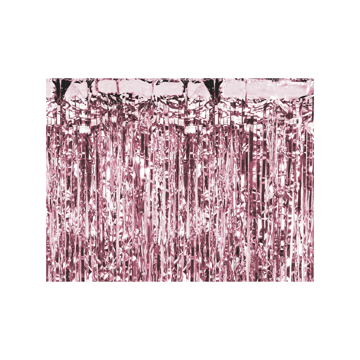 1 Feestgordijn - Roségoud 100x200cm