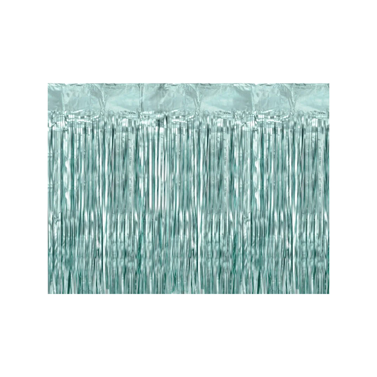 1 Partygordijn - Blauw 100x200cm