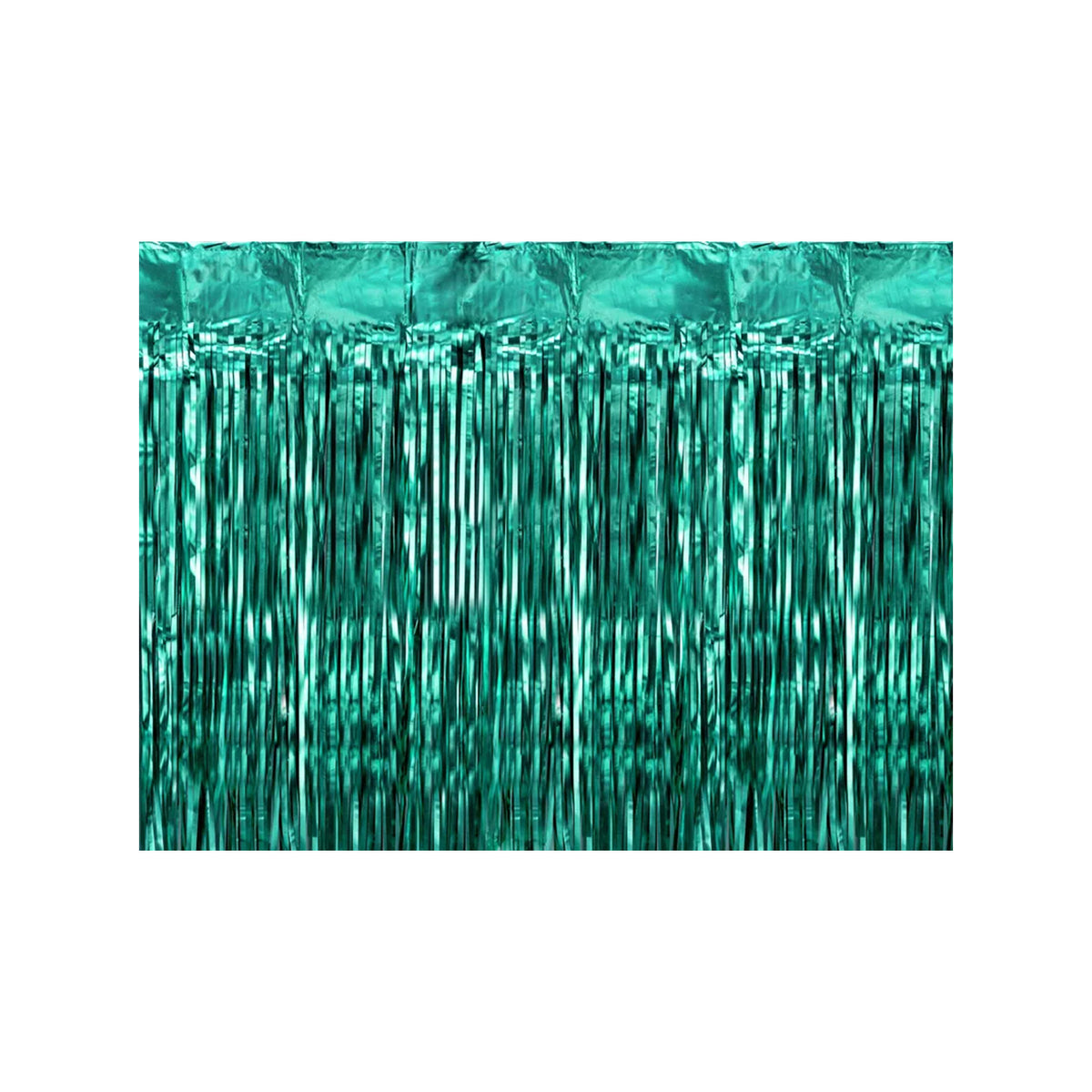 1 rideau de fête - vert bouteille 100x200cm