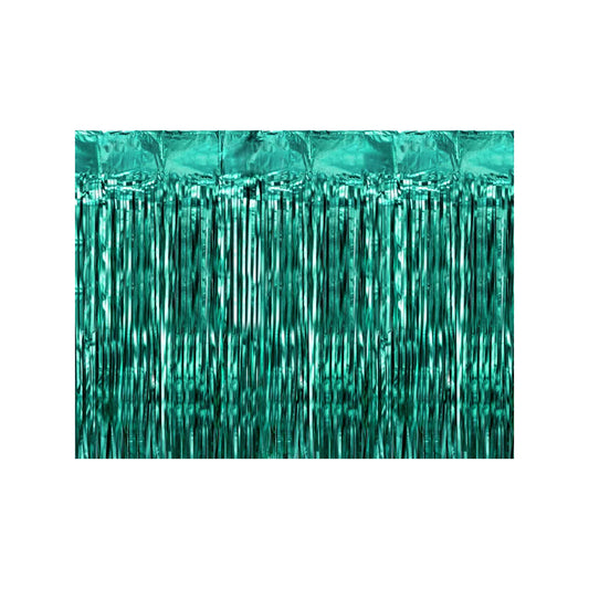 1 rideau de fête - vert bouteille 100x200cm