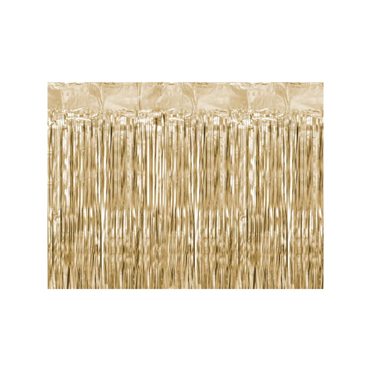 1 Partygordijn - Luxe Goud 100x200cm
