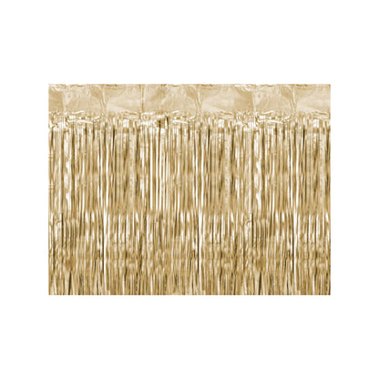 1 Partygordijn - Luxe Goud 100x200cm