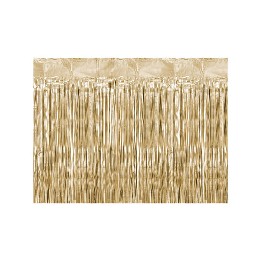 1 rideau de fête - Or de luxe 100x200cm