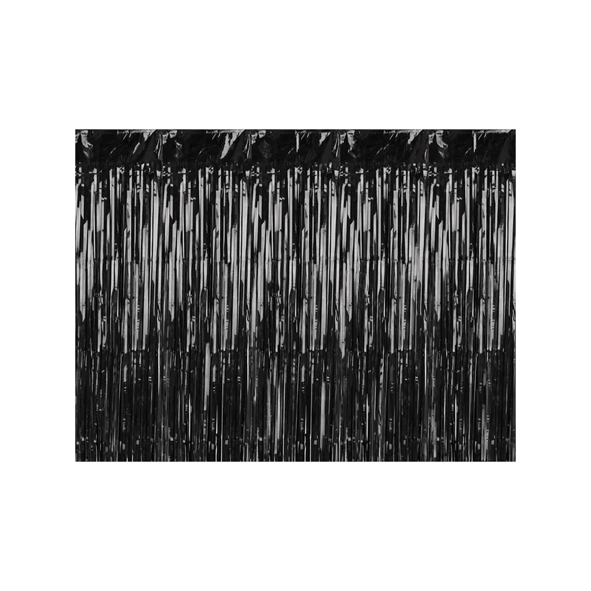 1 rideau de fête - Noir 100x200cm