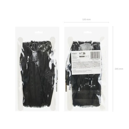 1 rideau de fête - Noir 100x200cm