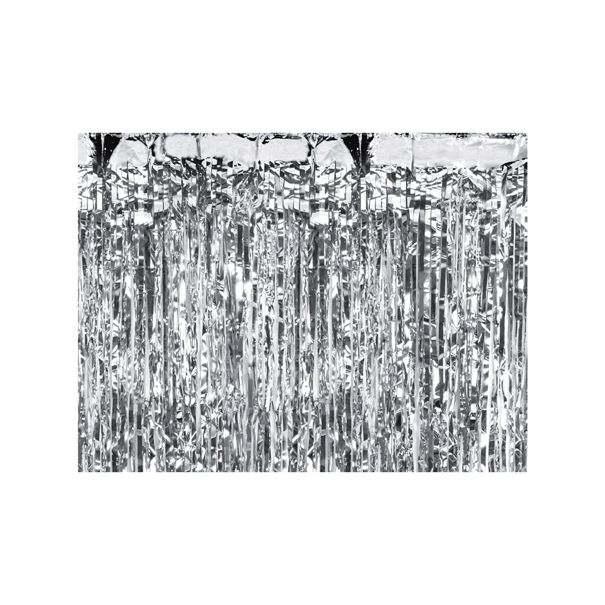 1 rideau de fête - Argent 100x200cm