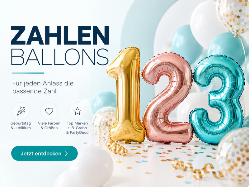 Ballons chiffres