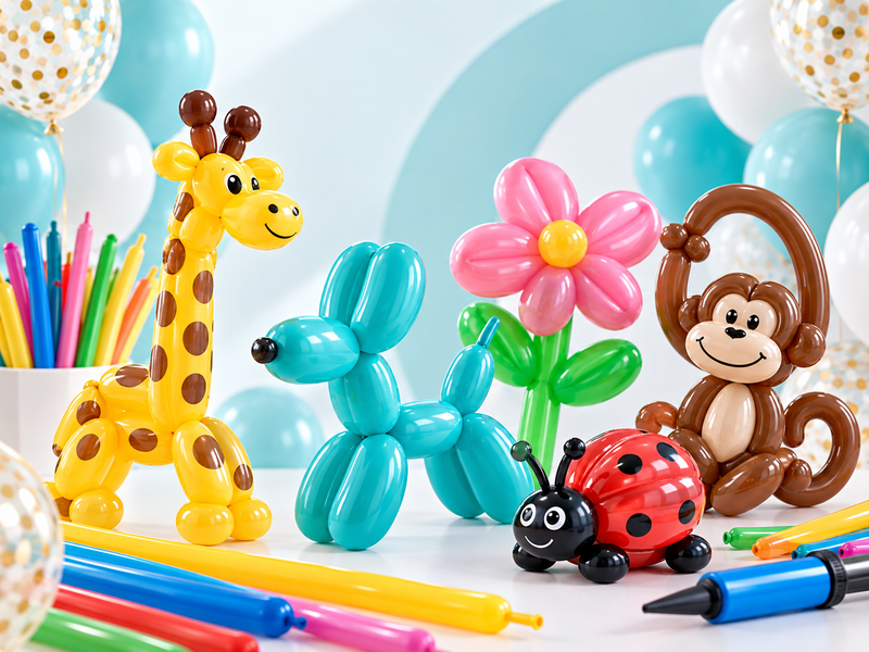 Ballons à modeler