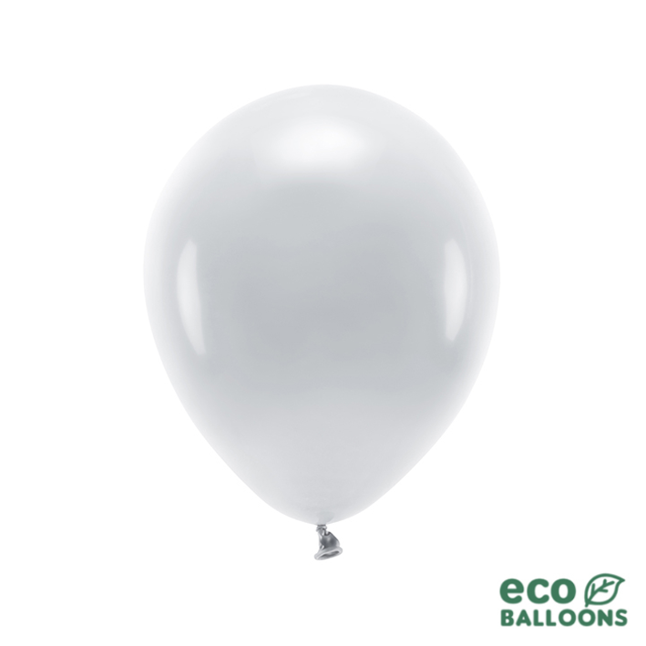10 ballons ECO - Ø 30cm - Gris