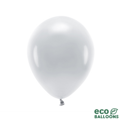 10 ballons ECO - Ø 30cm - Gris
