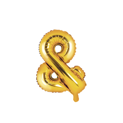 1 Ballon XS - Teken & - Goud