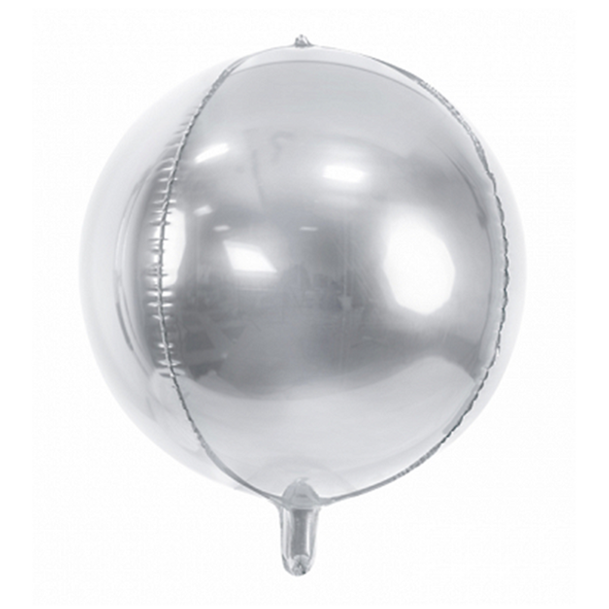 1 ballon sphérique - Argent