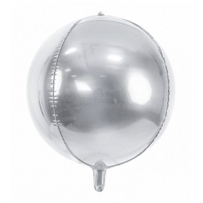 1 ballon sphérique - Argent