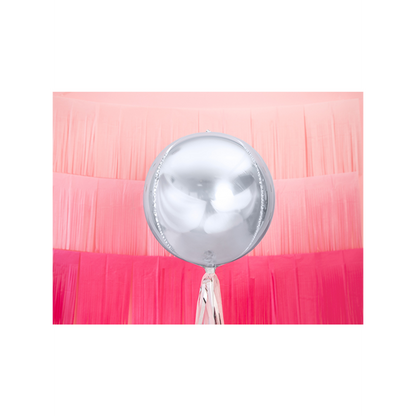1 ballon sphérique - Argent