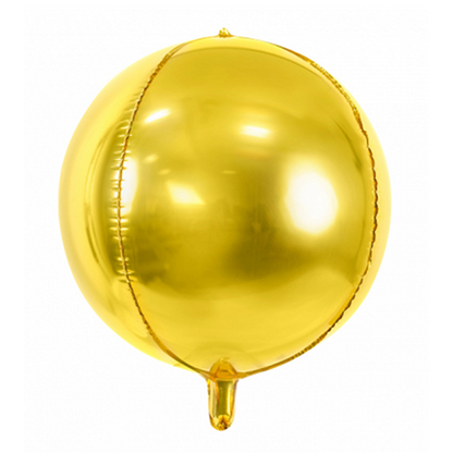 1 folieballon rond - Goud