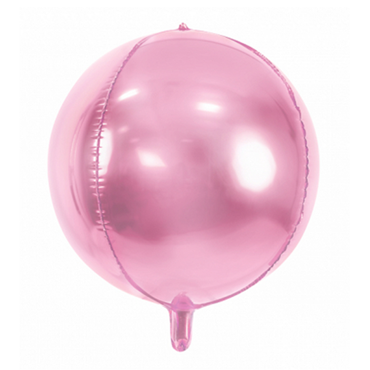 1 Bolvormige ballon - Roze