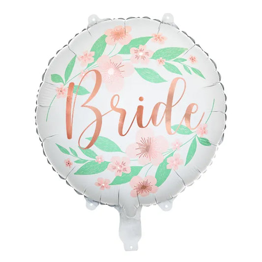 1 Ballon - Braut Blume