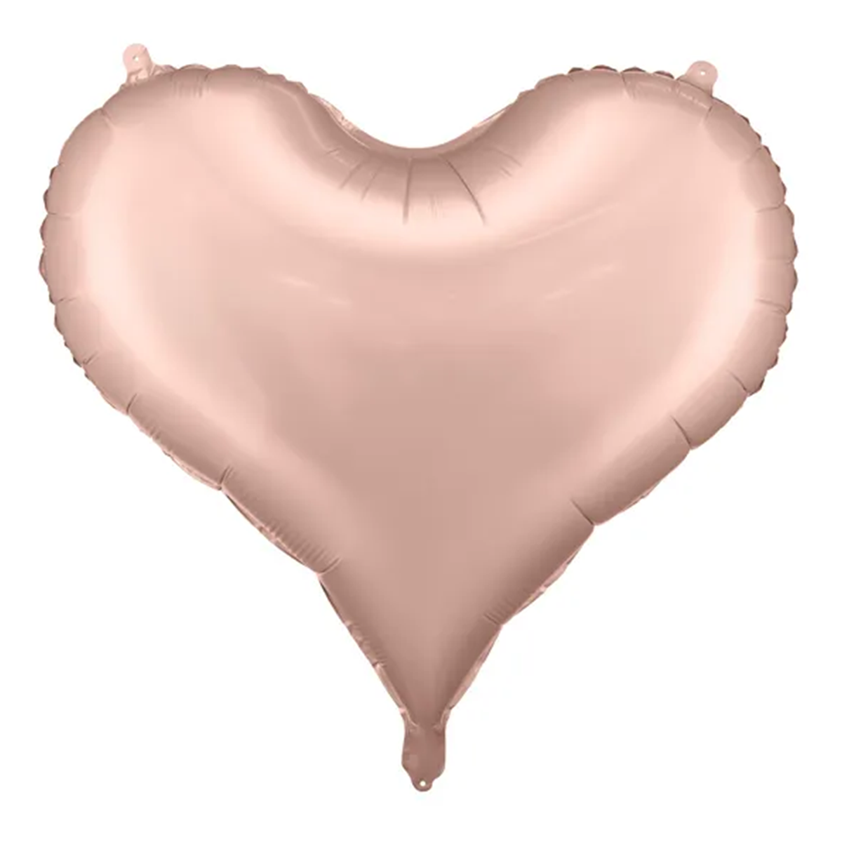 1 Ballon géant - Cœur - Or rose