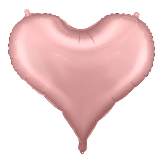 1 ballon XXL – cœur – rose