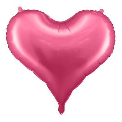 1 Ballon XXL - Cœur - Rose